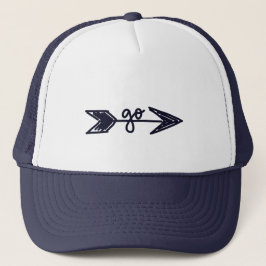 Go Arrow Trucker Hat Trucker Pet