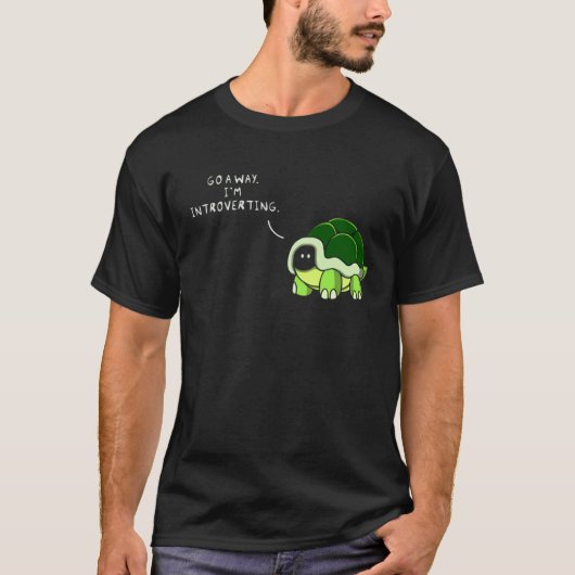 Go Away I m Introverting T-shirt (Voorkant)