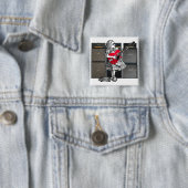 Go Ax Alice Pin Vierkante Button 5,1 Cm (In situ)