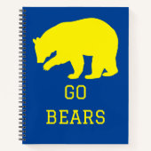 Go Bears Carnet spiral (Devant)