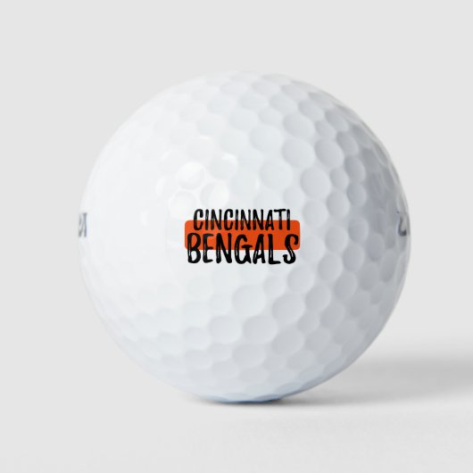 Go Bengalen Golfballen (Voorkant)