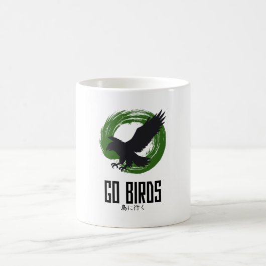 Go Birds Japanese Style Coffee Mug (Centre)