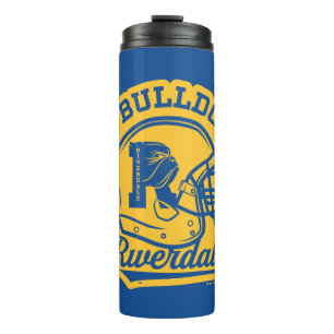 Go Bulldogs Football Helmet Icon Thermosbeker