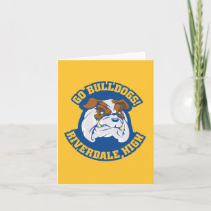 Go Bulldogs - Riverdale High Notitiekaartje