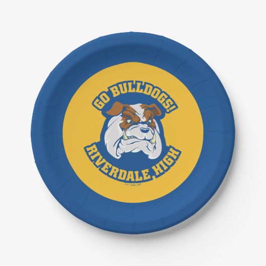 Go Bulldogs - Riverdale High Papieren Bordje (Voorkant)
