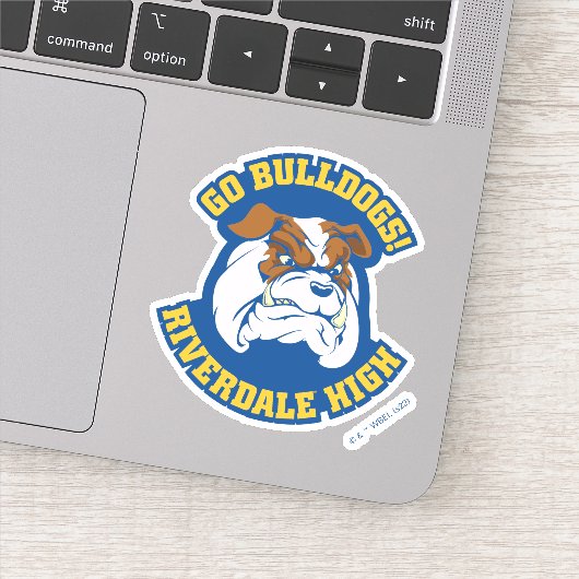 Go Bulldogs - Riverdale High Sticker (Detail)