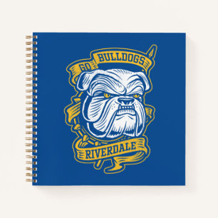 Go Bulldogs - Riverdale Mascot Banner Notitieboek