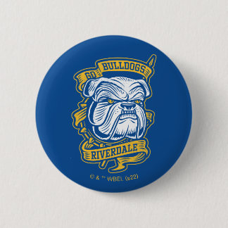 Go Bulldogs - Riverdale Mascot Banner Ronde Button 5,7 Cm