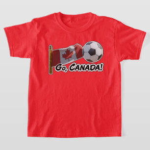 Go, Canada Voetbal Fan T-shirt