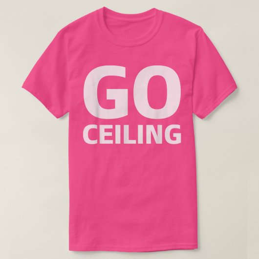 Go Ceiling Fan Funny Simple Halloween Costume T-sh T-shirt (Design voorkant)