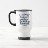 Go confidently travel mug (Gauche)