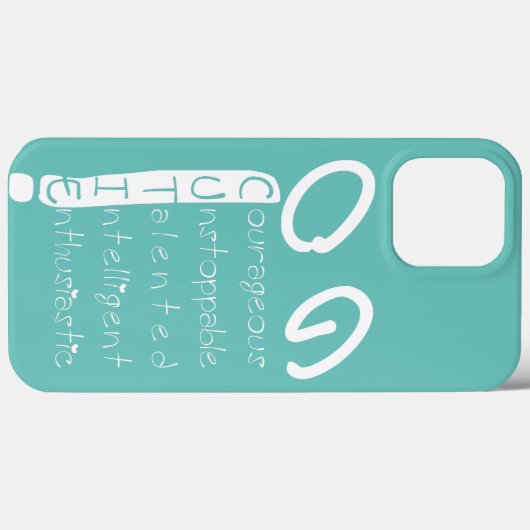 Go Cutie Coque-Mate coque iphone (Verso (horizontal))
