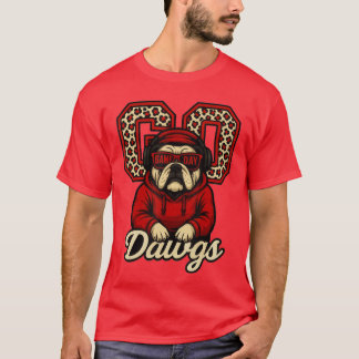 Go Dawgs Funny Bulldogs Apparel for Men Women Kid  T-shirt