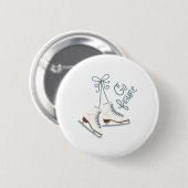 Go Figuur Ronde Button 5,7 Cm (Voorkant /achterkant)