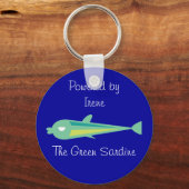 Go Fish_Irene The Green Sardine Sleutelhanger (Voorkant)