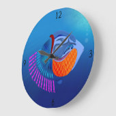 Go Fish Large Clock Grote Klok (Hoek)