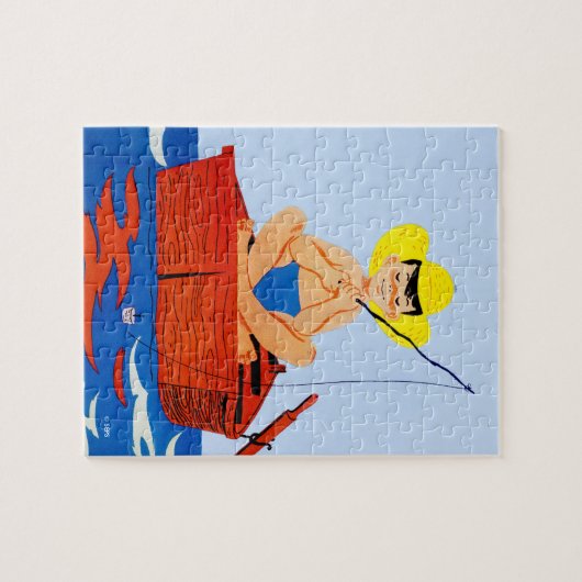 Go Fish Legpuzzel (Horizontaal)