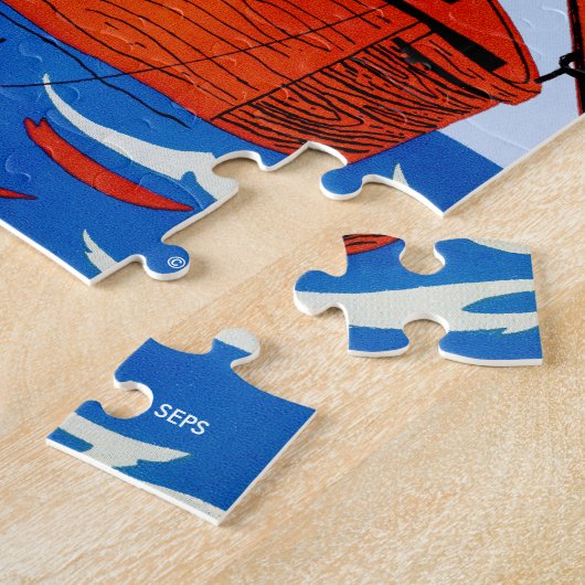 Go Fish Legpuzzel (Zijkant)