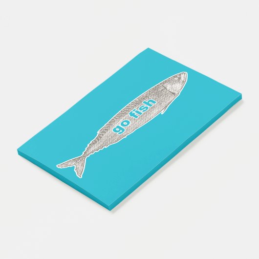 Go Fish Post-it notities Post-it® Notes (Schuin)