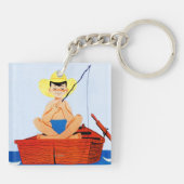 Go Fish Sleutelhanger (Achterkant)