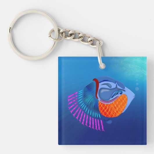 Go Fish Sleutelhanger (voorkant)