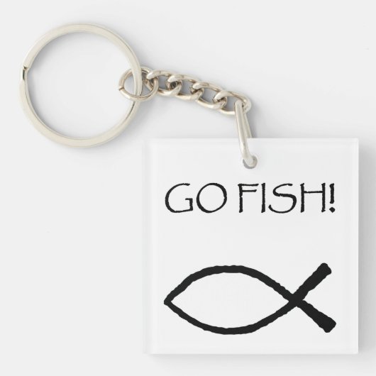 Go Fish Sleutelhanger (voorkant)