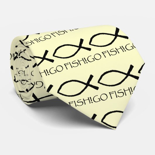 Go Fish Stropdas (Opgerold)