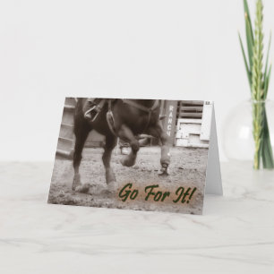 Go For It Graduation/New Job Greeting Card Kaart
