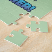 Go For It! Space Explorer - Cute Alien Legpuzzel (Zijkant)