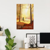 Go Foraging Travel Poster (Bureau à domicile)