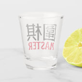 Go (game) Master Shot Glas (Achterkant)