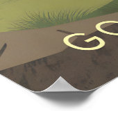 Go Geocaching Travel Poster (Coin)