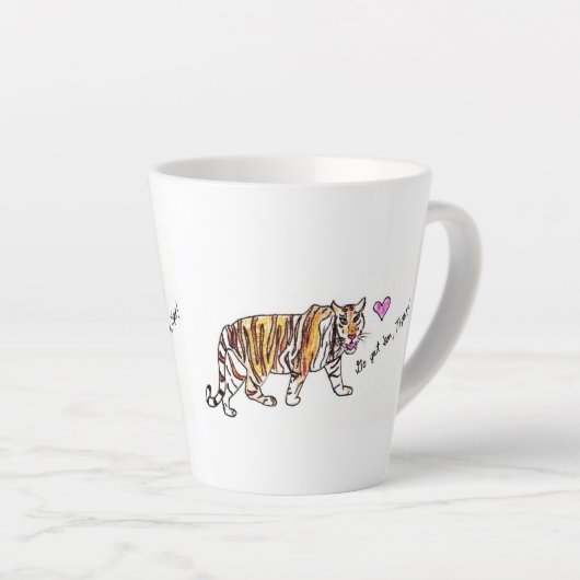Go get 'em, tiger Mug (Angle droit)
