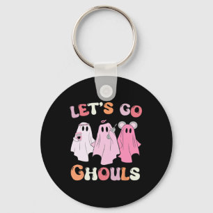 Go Ghouls Halloween Ghost Outfit Kostuum Retro Gro Sleutelhanger