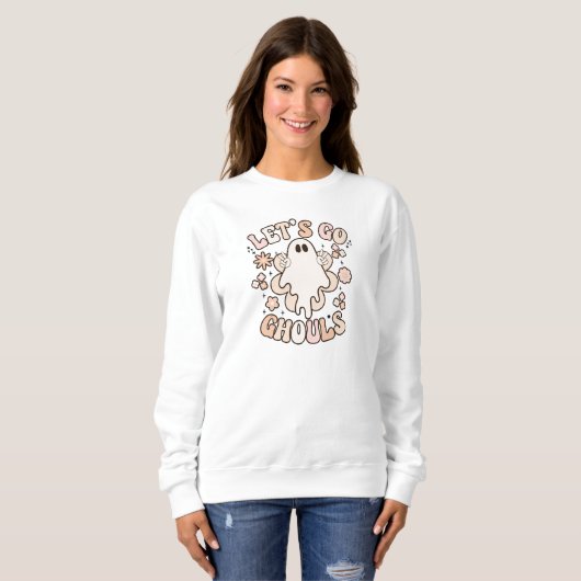 Go Ghouls Halloween Sweatshirt (Devant entier)