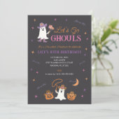 Go Ghouls Invitation d'Halloween de l'Ouest (Debout devant)