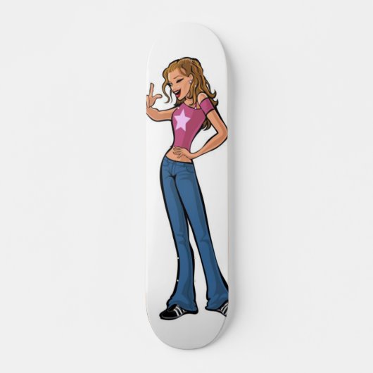 Go Girl Skateboard (Voorkant)