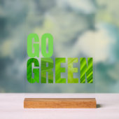 Go Green Acryl Bord (Neutraal)