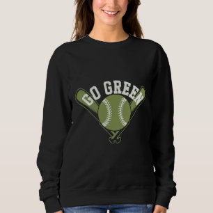 Go Green Baseball Design Trui