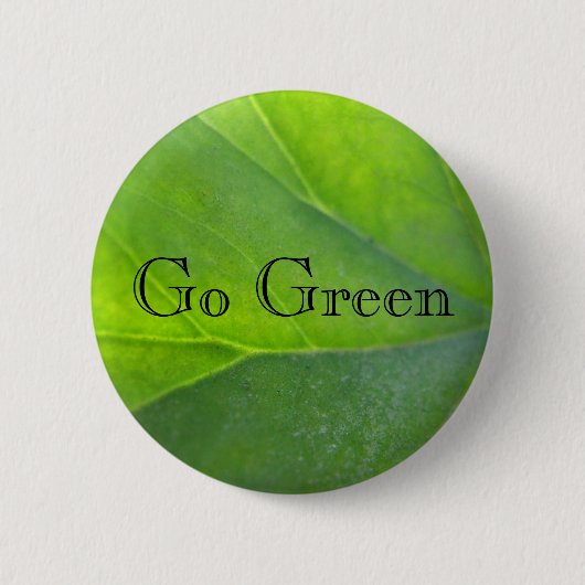 Go Green Button (Voorkant)