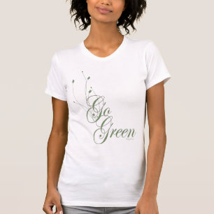 Go Green Floral T-shirt