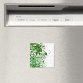 Go Green Magnet Magneet (Insitu (Vaatwasser))
