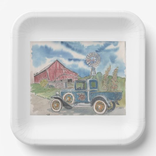 Go Green Papieren Bordje (Voorkant)