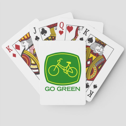 Go Green Pokerkaarten (Achterkant)