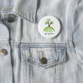 Go-Green Ronde Button 5,7 Cm (In situ)