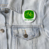 Go Green Ronde Button 5,7 Cm (In situ)