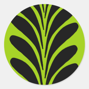 Go Green Ronde Sticker