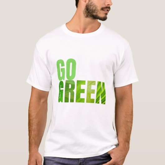 Go Green T-shirt (Voorkant)