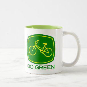 Go Green Tweekleurige Koffiemok