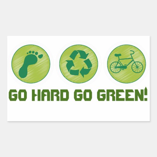 GO Groene sticker (Voorkant)